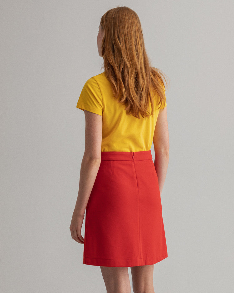 Damski t-shirt z logo Arch z krótkim rękawem