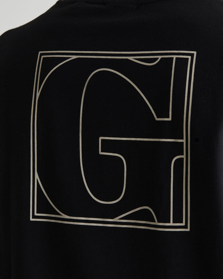 Bawełniany t-shirt męski z nadrukiem okrągły kołnierzyk regular fit