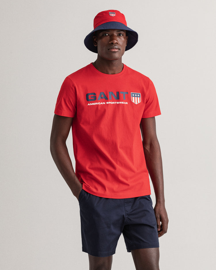 Męski T-shirt z motywem Retro