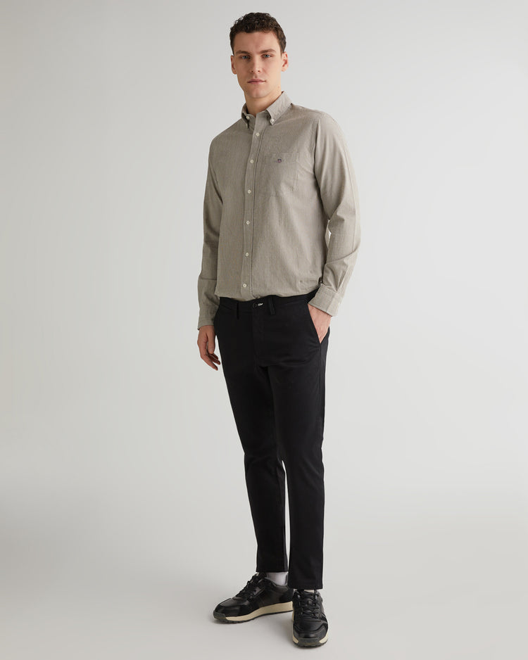 Spodnie męskie slim fit czarne