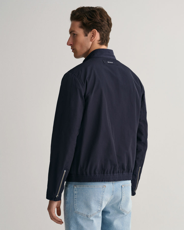 Kurtka męska z zamkiem regular fit granatowa