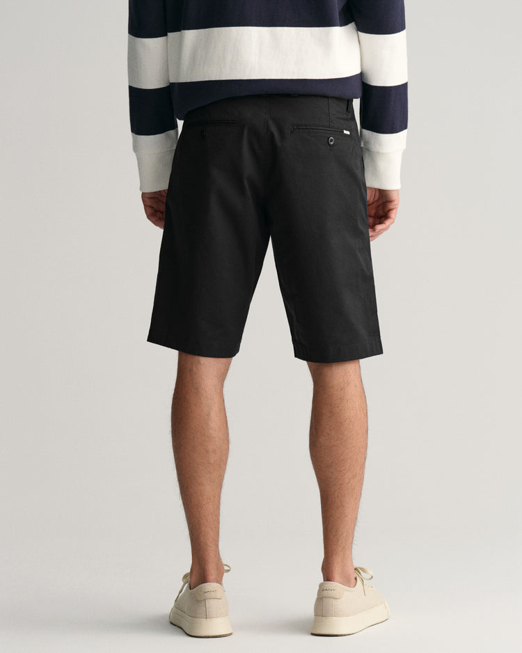 Szorty męskie relaxed fit czarne