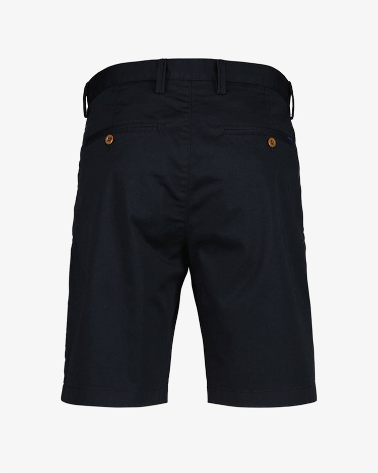 Szorty męskie slim fit czarne