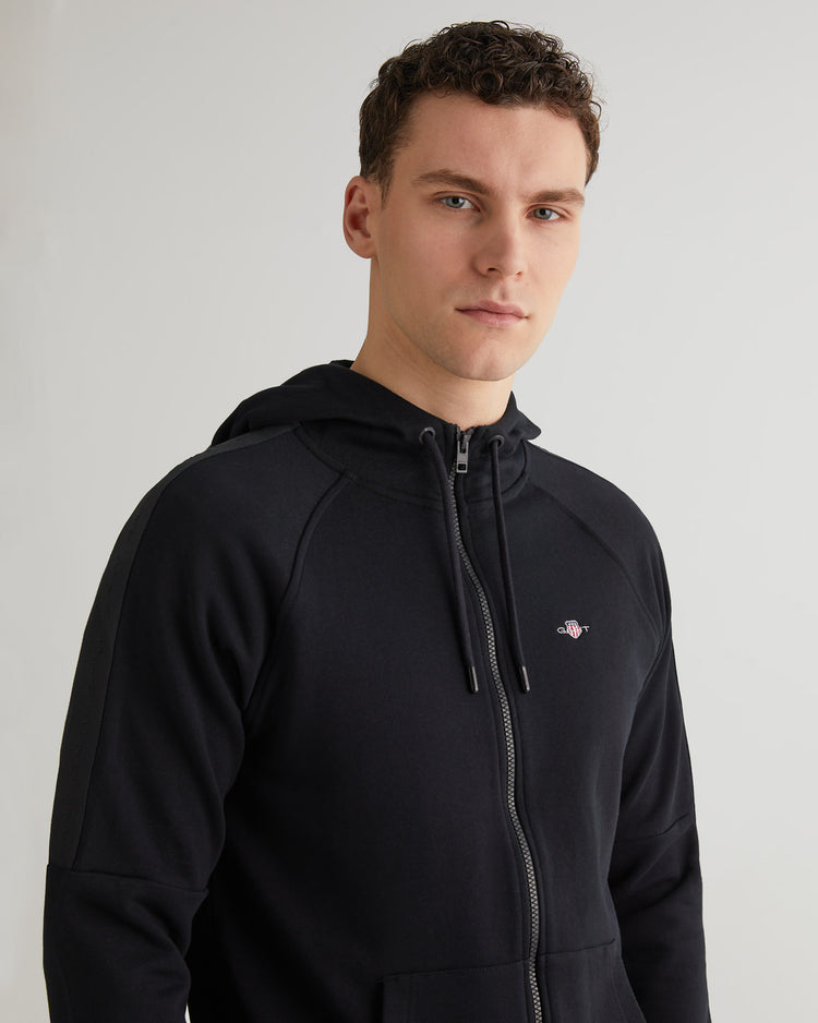 Bluza z kapturem Logo Tape C-Neck