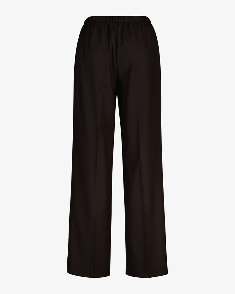 Spodnie damskie relaxed fit brązowe