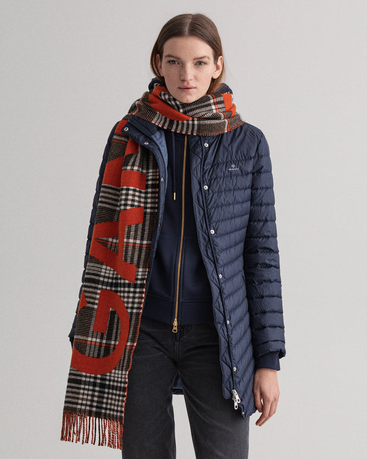 Lekki płaszcz puchowy damski