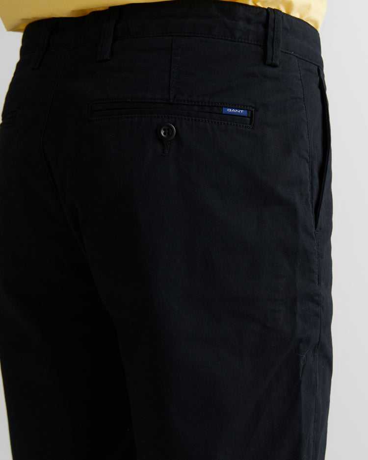 Szorty męskie slim fit czarne