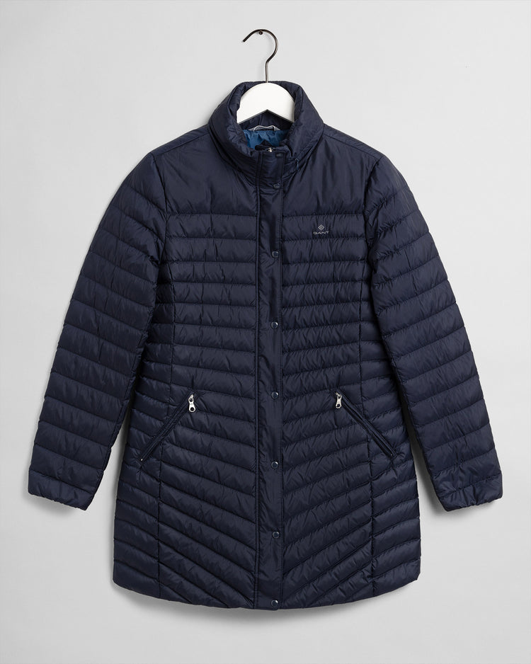 Lekki płaszcz puchowy damski