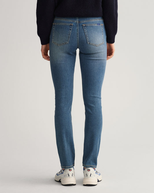 Spodnie damskie slim fit
