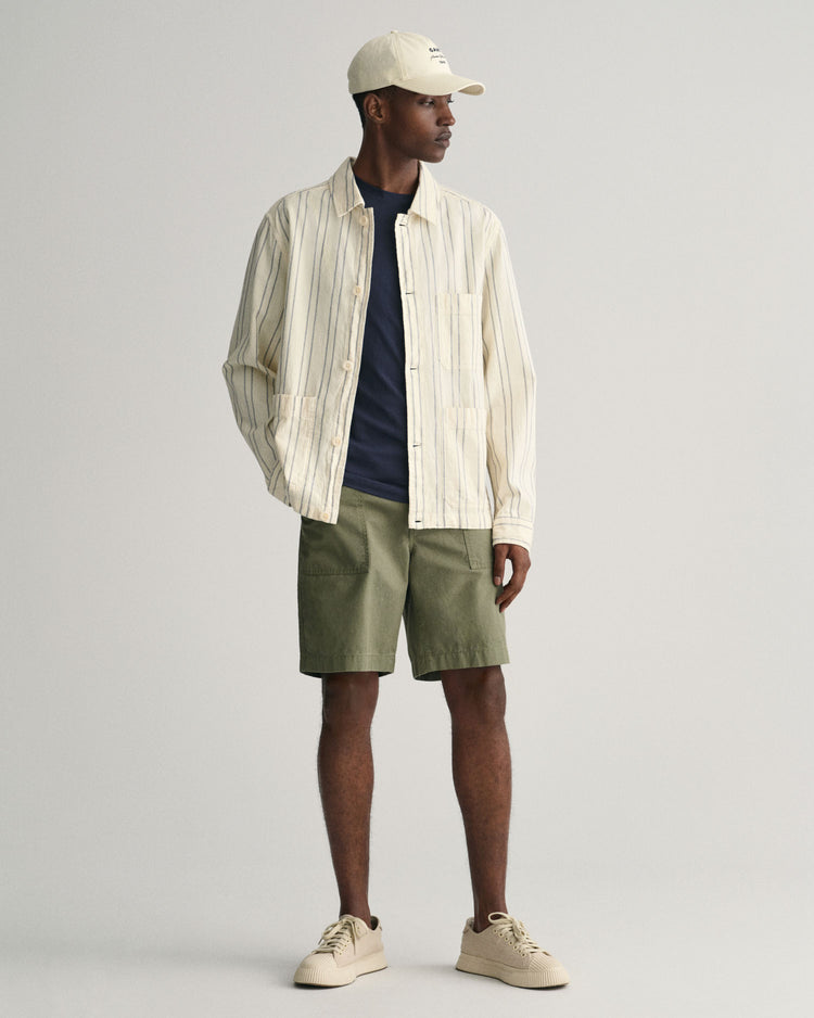 T-shirt męski z okrągłym kołnierzykiem slim fit granatowy