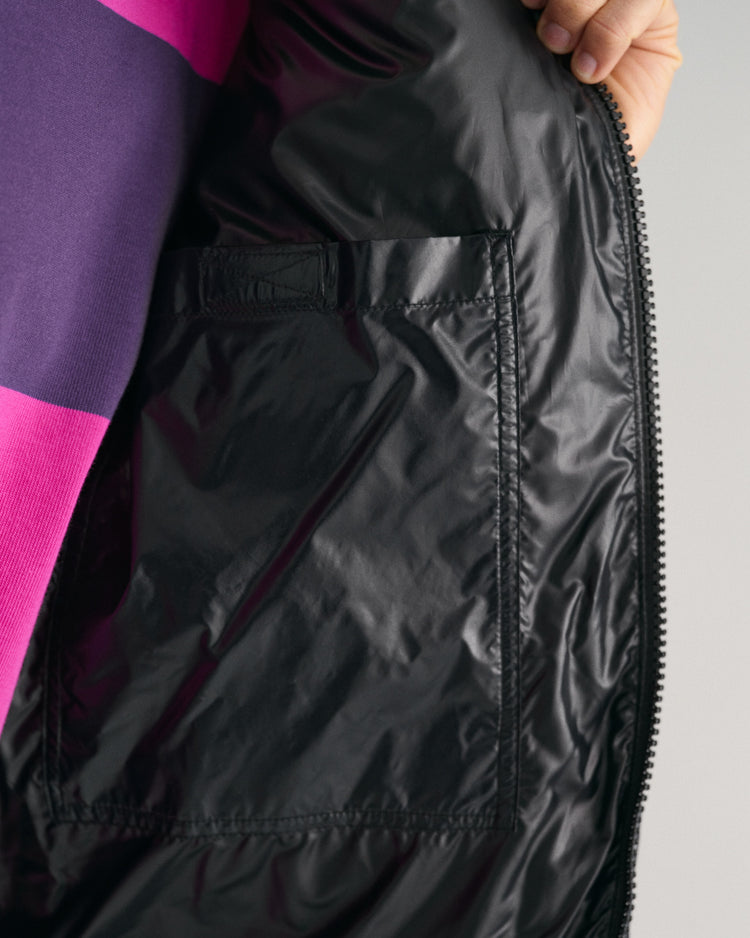 Kurtka męska z kapturem oversize fit czarna