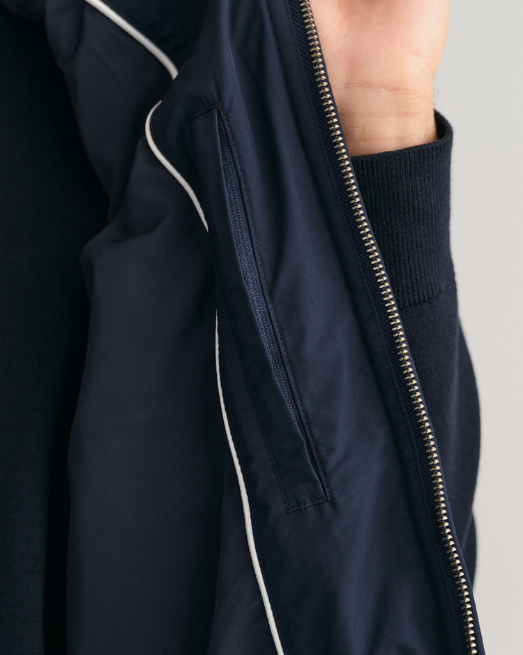 Bezrękawniki męskie regular fit niebieskie