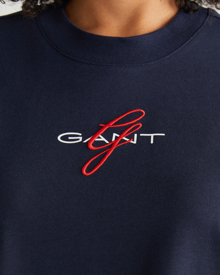 Koszulka damska z nadrukiem z krótkim rękawem relaxed fit