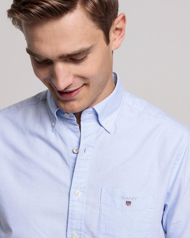 Koszula oxford z krótkim rękawem regular fit