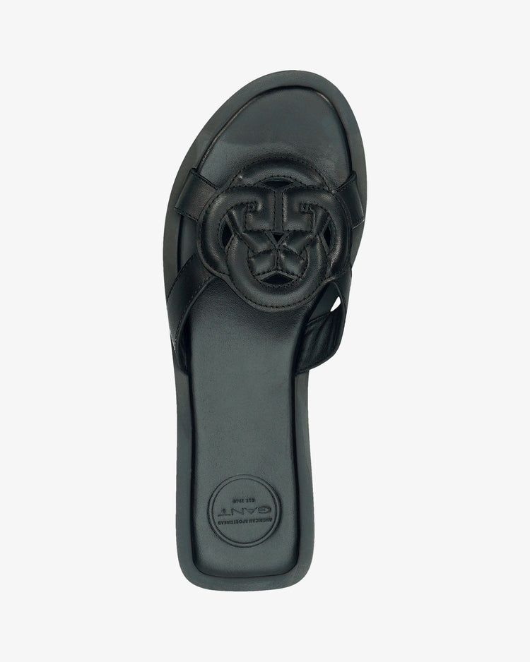 Klapki damskie czarne