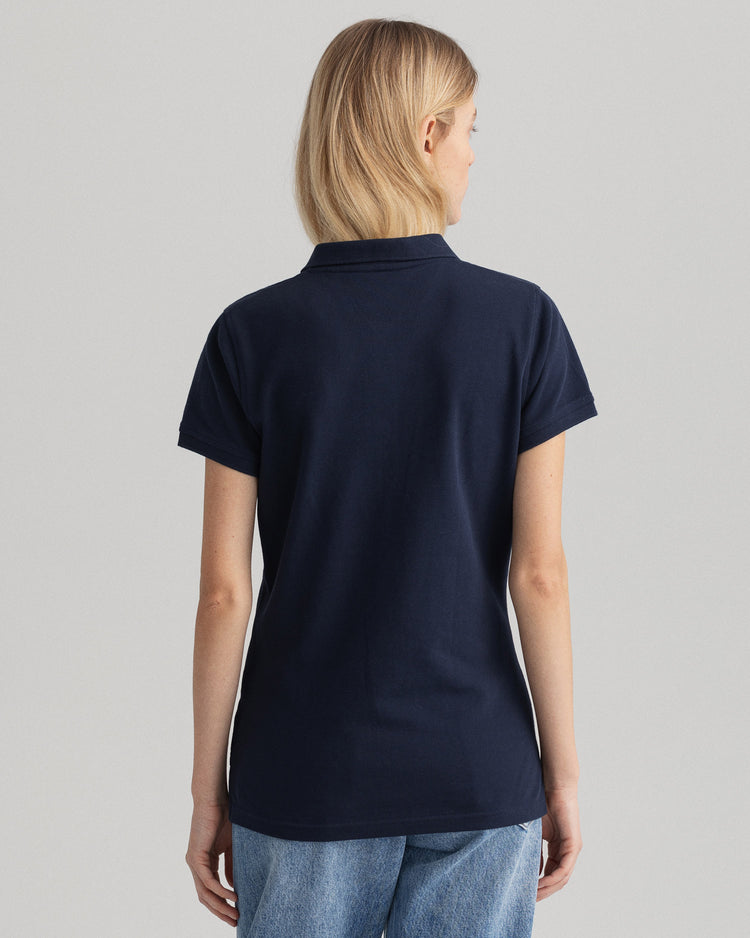 Damska koszulka polo letnia z piki