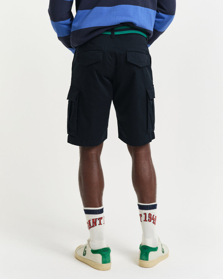 Szorty cargo z diagonalu relaxed fit