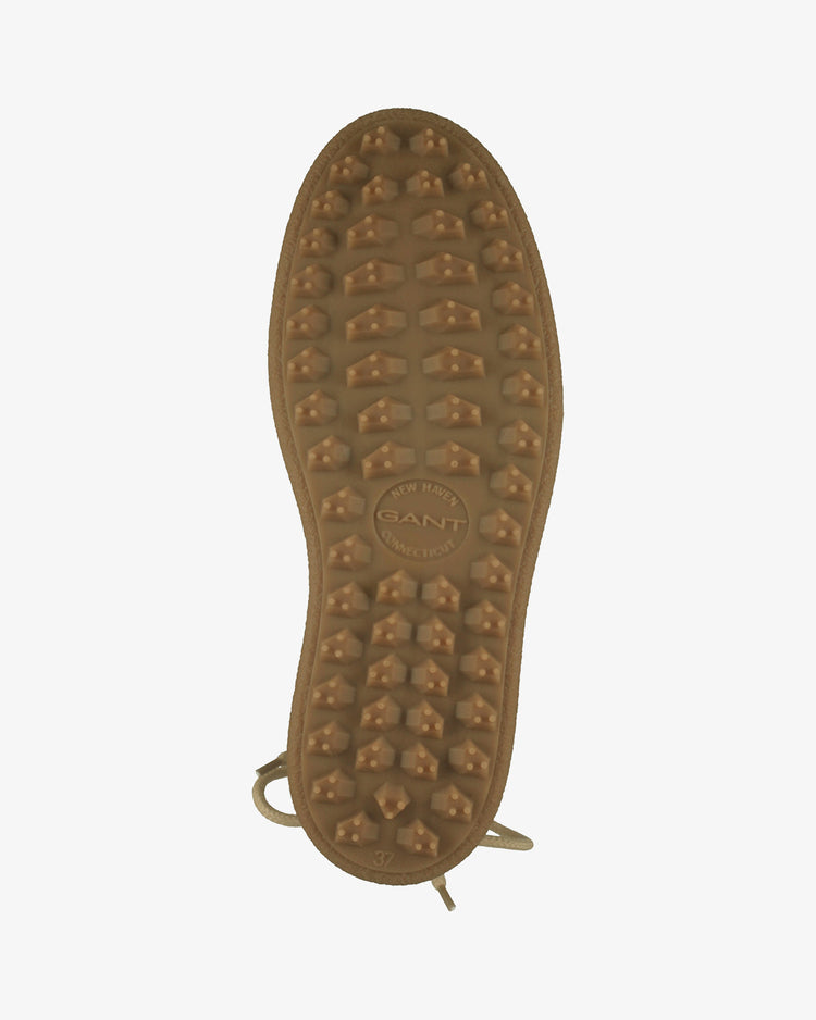 Buty zimowe damskie beżowe