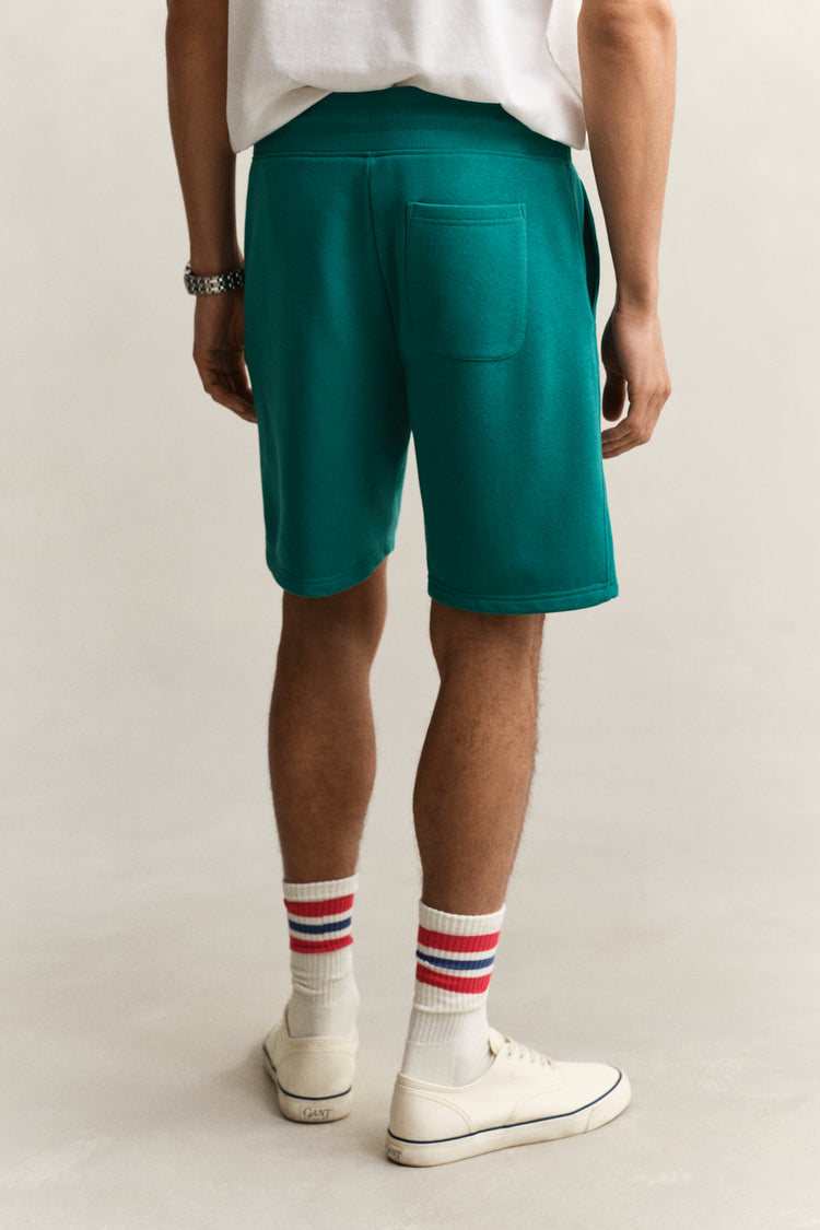 Szorty męskie regular fit zielone