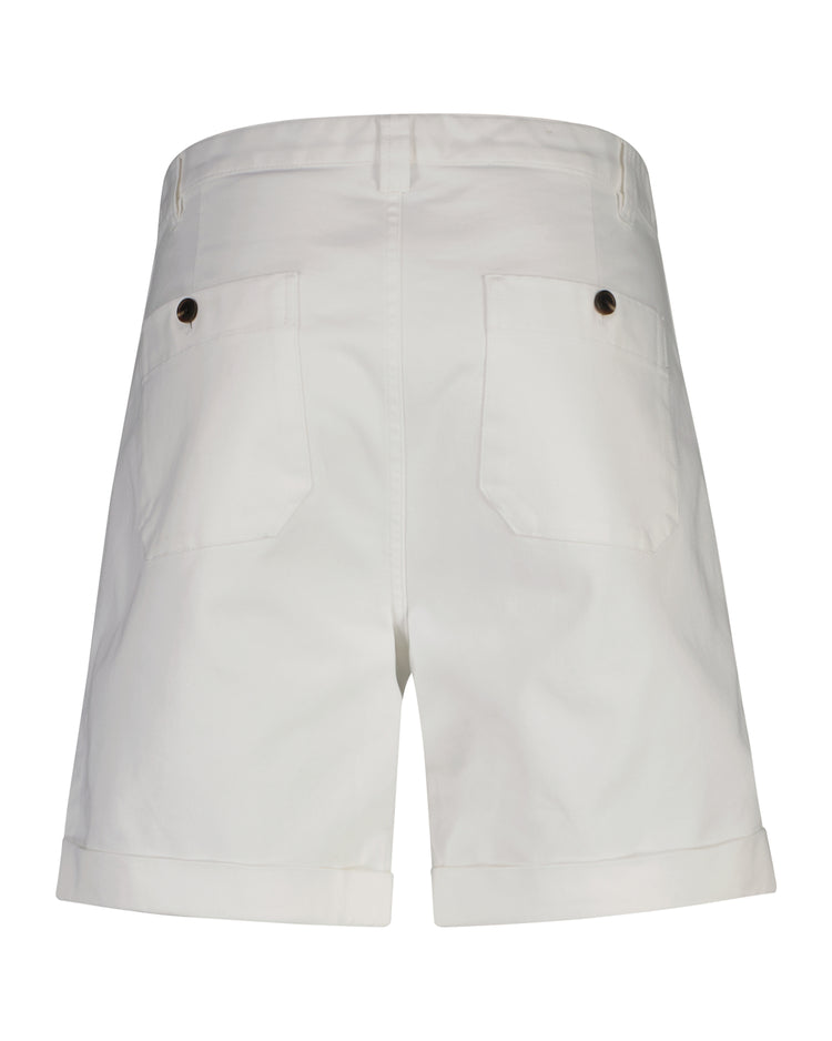 Szorty męskie relaxed fit białe