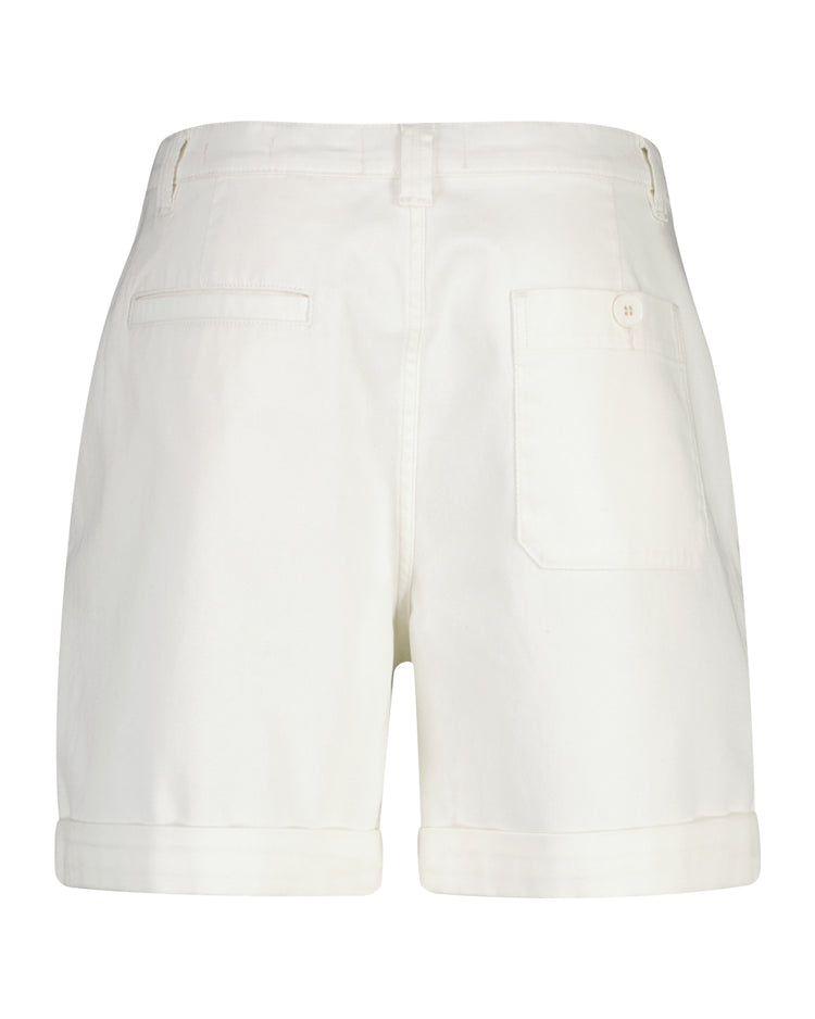 Szorty męskie relaxed fit białe