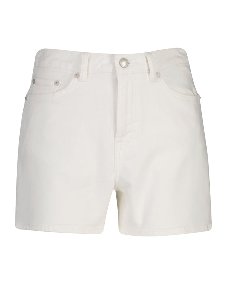 Szorty damskie regular fit białe