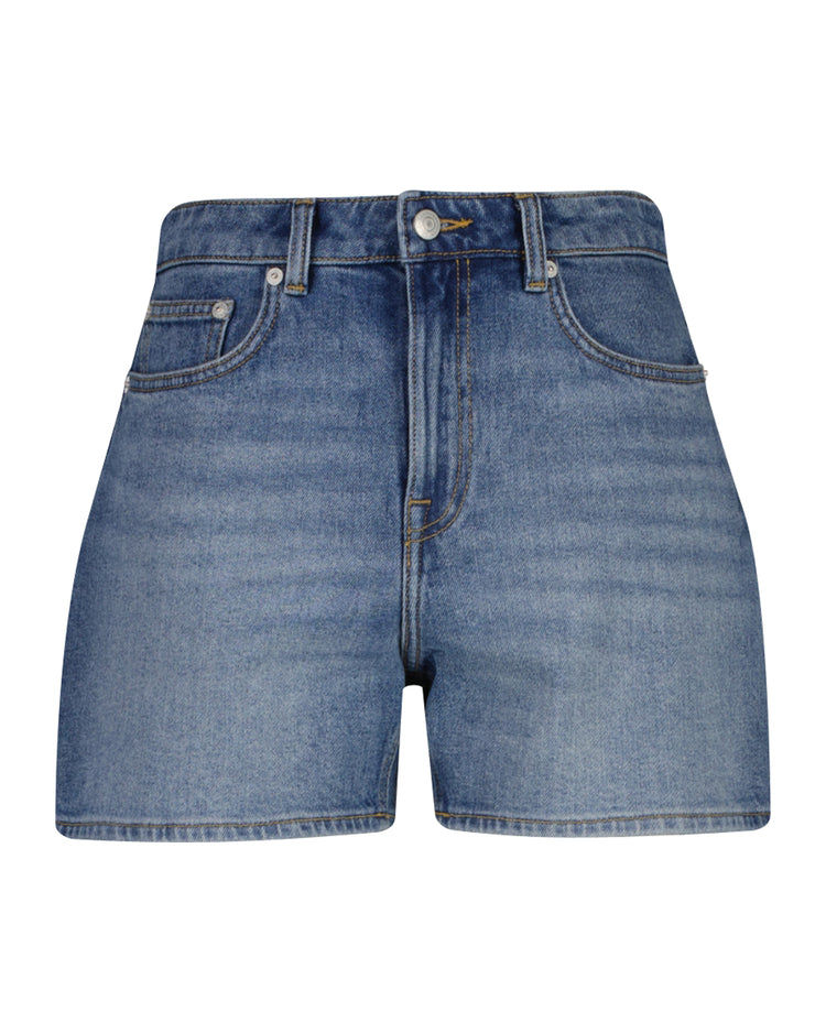 Szorty damskie regular fit niebieskie