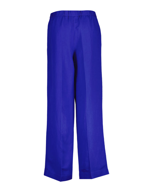 Spodnie damskie relaxed fit niebieskie