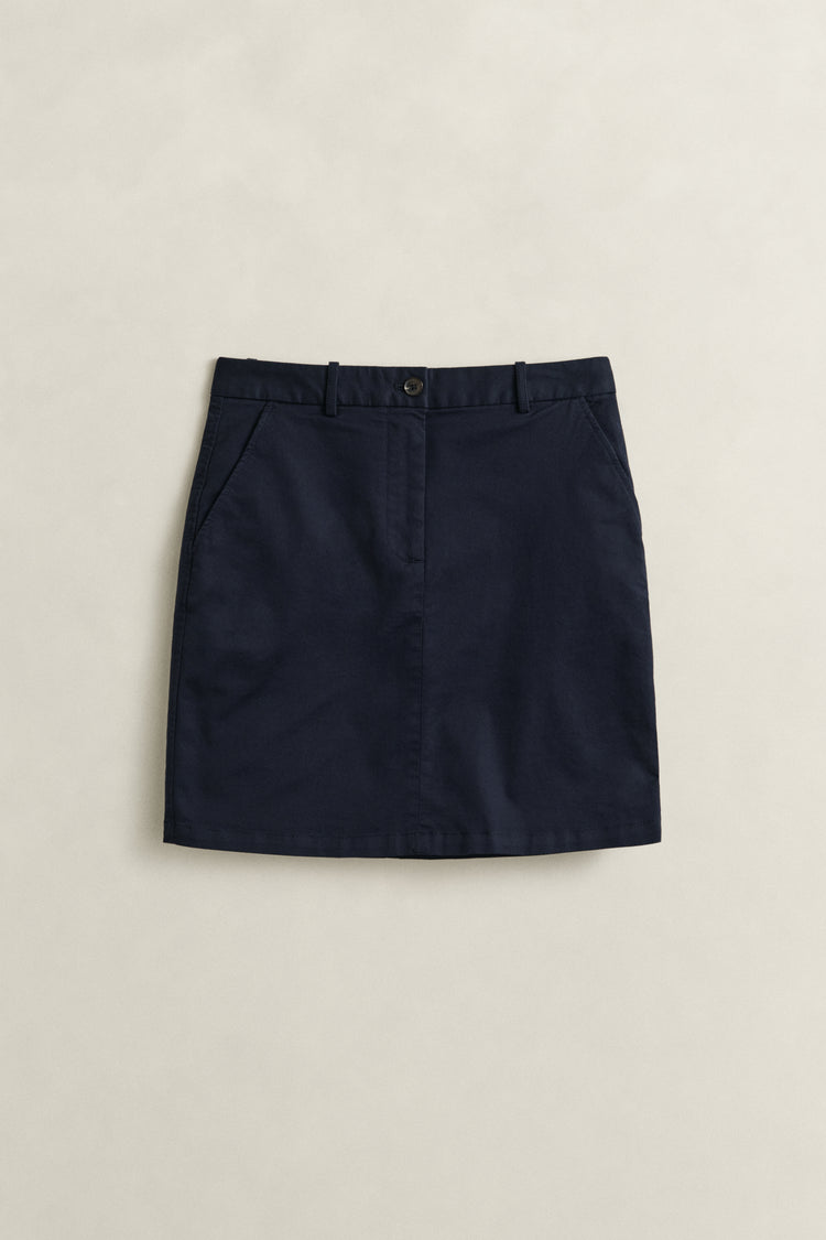 Spódnica damska regular fit granatowa