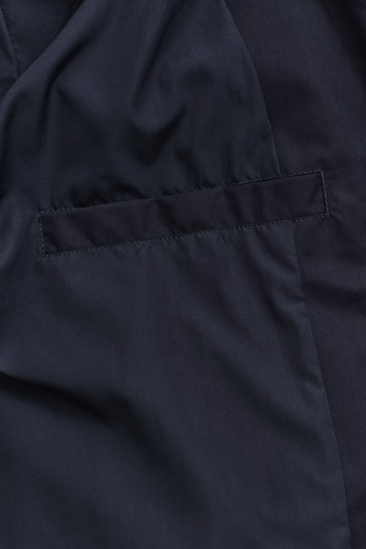 Kurtka męska ze stójką regular fit granatowa