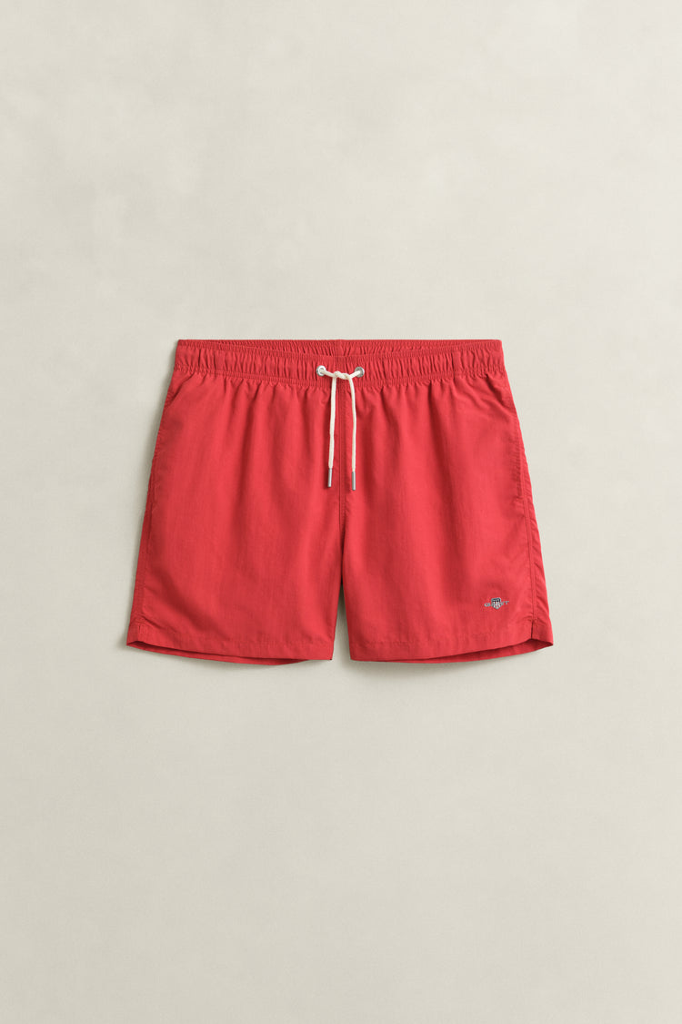 Szorty kąpielowe męskie regular fit czerwone