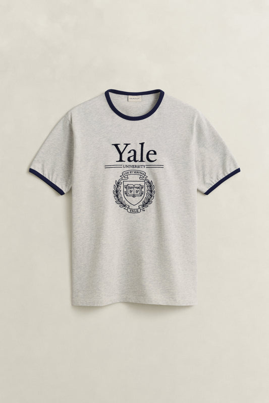 Męski T-shirt YALE szary
