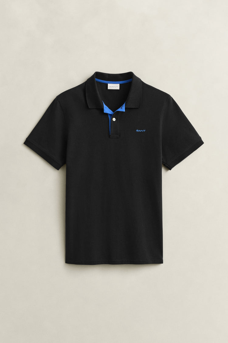 Koszulka męska z kołnierzykiem polo i krótkim rękawem regular fit