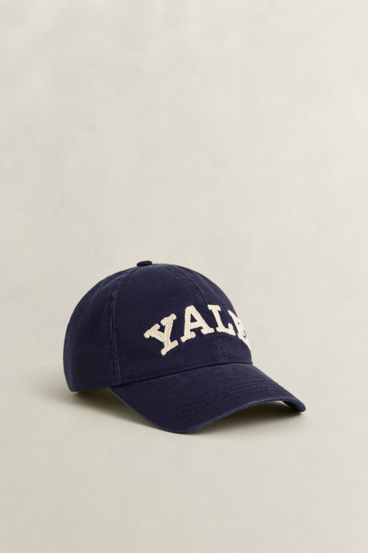 Bawełniana czapka z daszkiem Yale damska