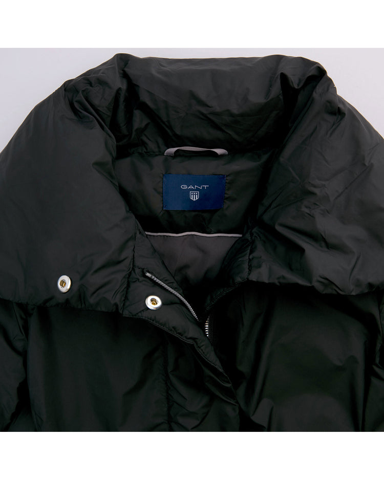 Kurtka damska z zamkiem z długim rękawem czarna