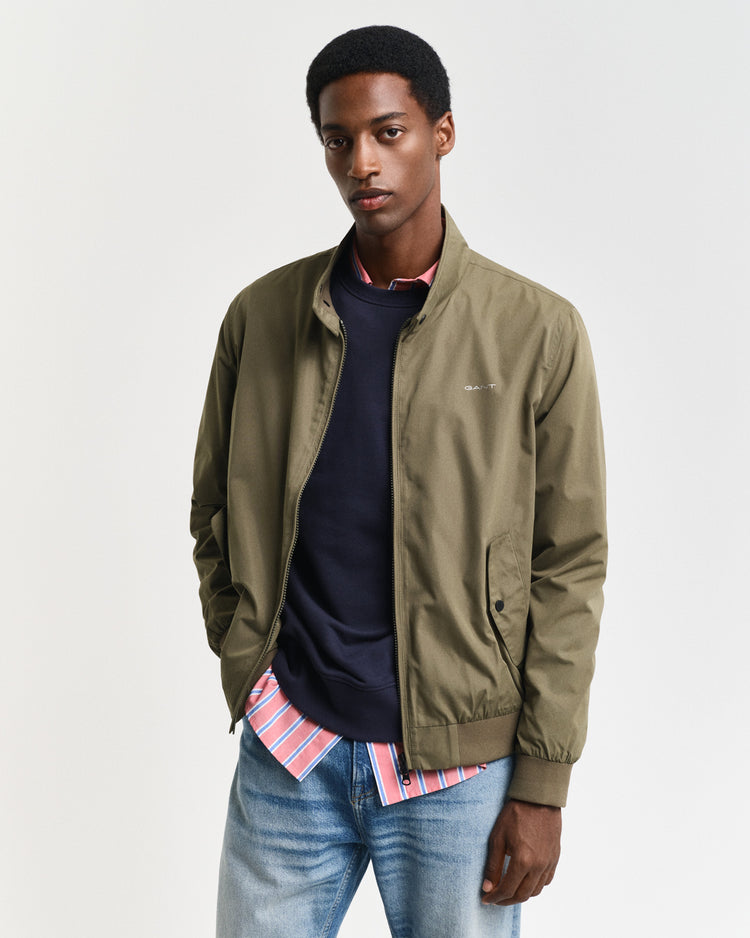 Kurtka męska regular fit zielona