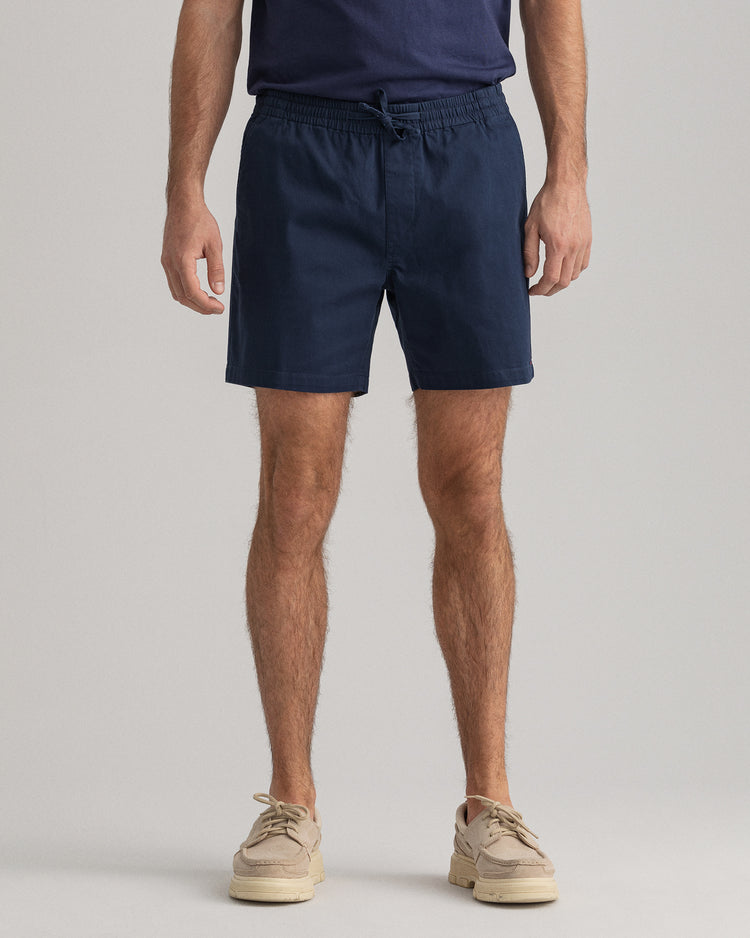 Męskie granatowe szorty relaxed fit