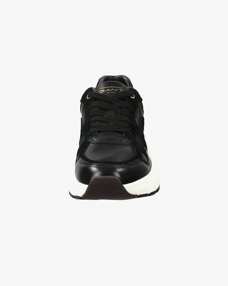 Buty sportowe damskie z nadrukiem czarne