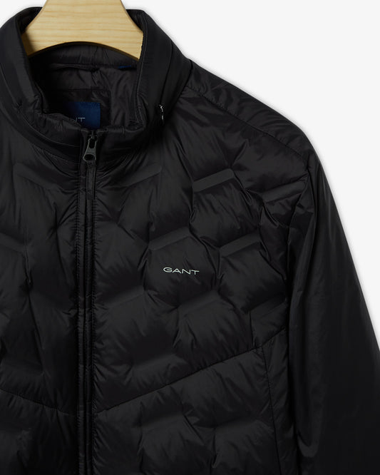 Kurtka męska z długim rękawem z nadrukiem z zamkiem regular fit