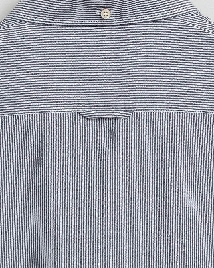 Męska niebieska koszula slim fit w paski