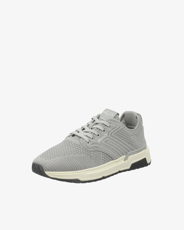 Buty sportowe męskie z nadrukiem szare