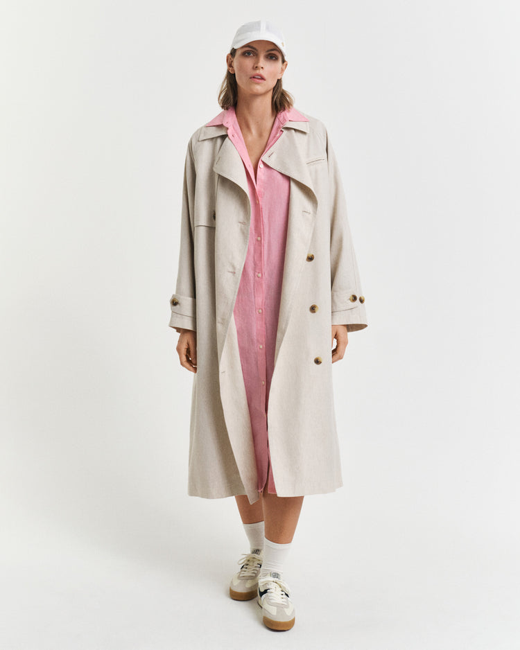 Sukienka damska z krótkim rękawem i kołnierzykiem w szpic regular fit