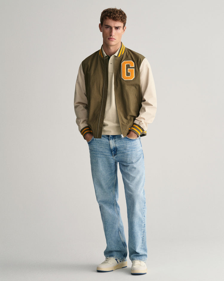 Koszulka polo contrast z bawełnianej piki