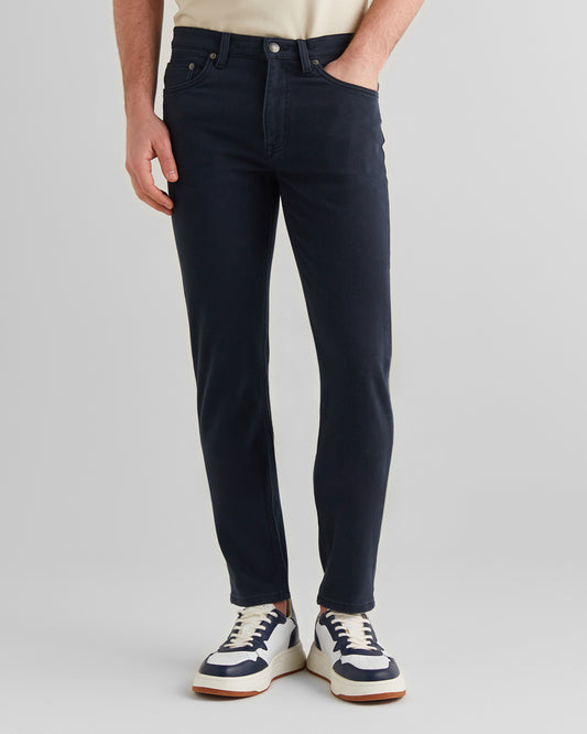 Spodnie jeansowe męskie slim fit czarne