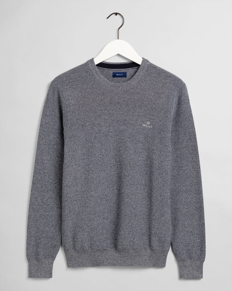 Sweter męski z okrągłym dekoltem