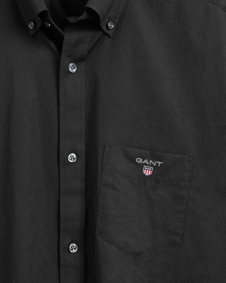 Koszula z popeliny z krótkim rękawem regular fit