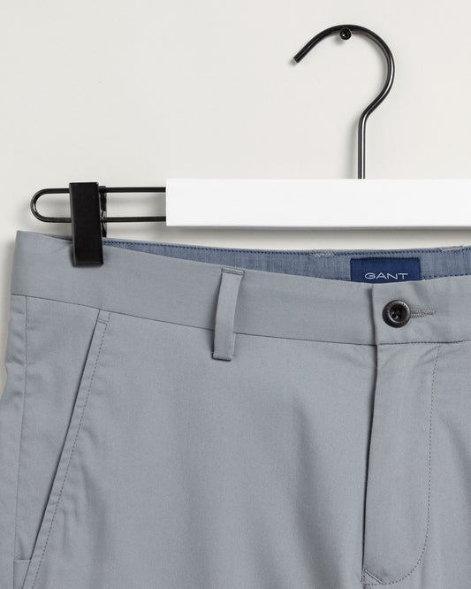 Szorty męskie slim fit szare