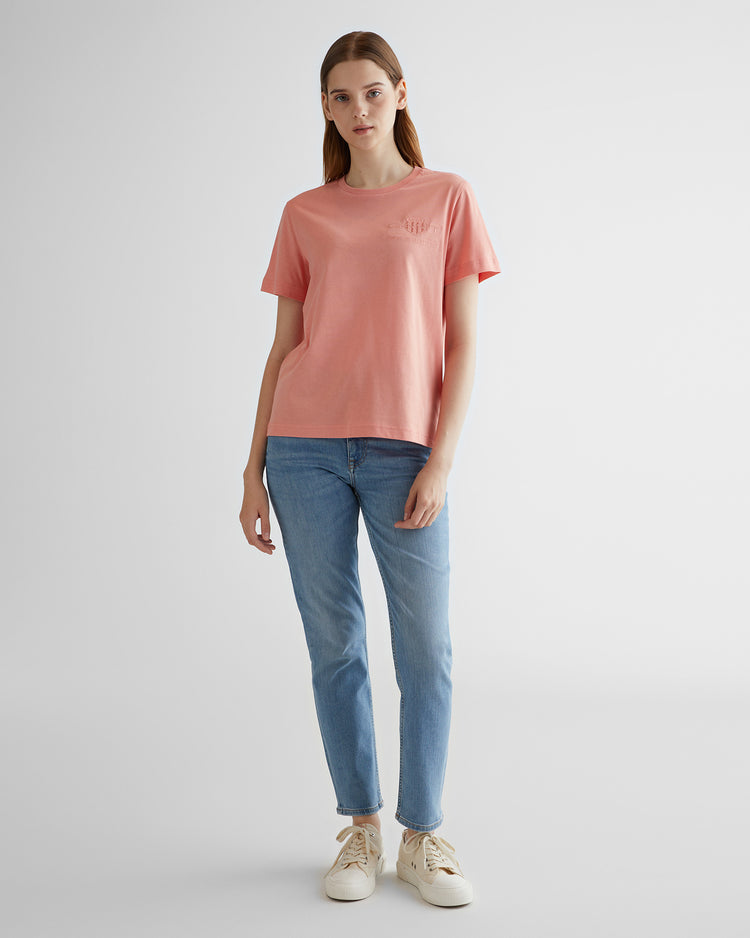 T-Shirt z motywem w tej samej tonacji kolorystycznej