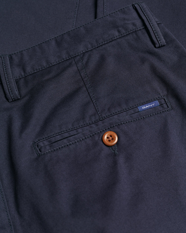 Spodnie męskie slim fit granatowe