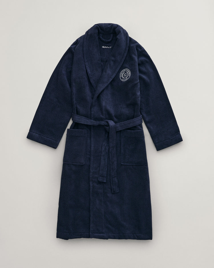 Szlafrok unisex granatowy